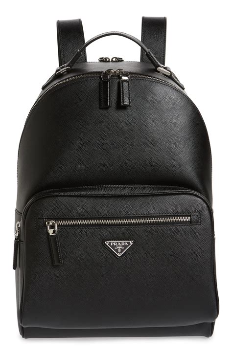 prada men's leather backpack|prada sling bag for men.